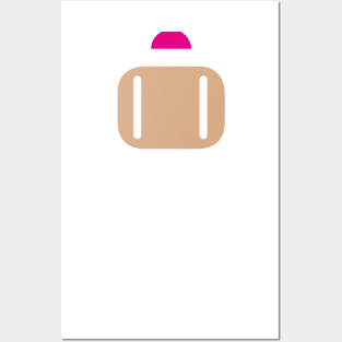 Minimalist Bomberman Posters and Art